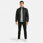 Vitrenzomode | Men’s White Duck Down Lightweight Waterproof Jacket