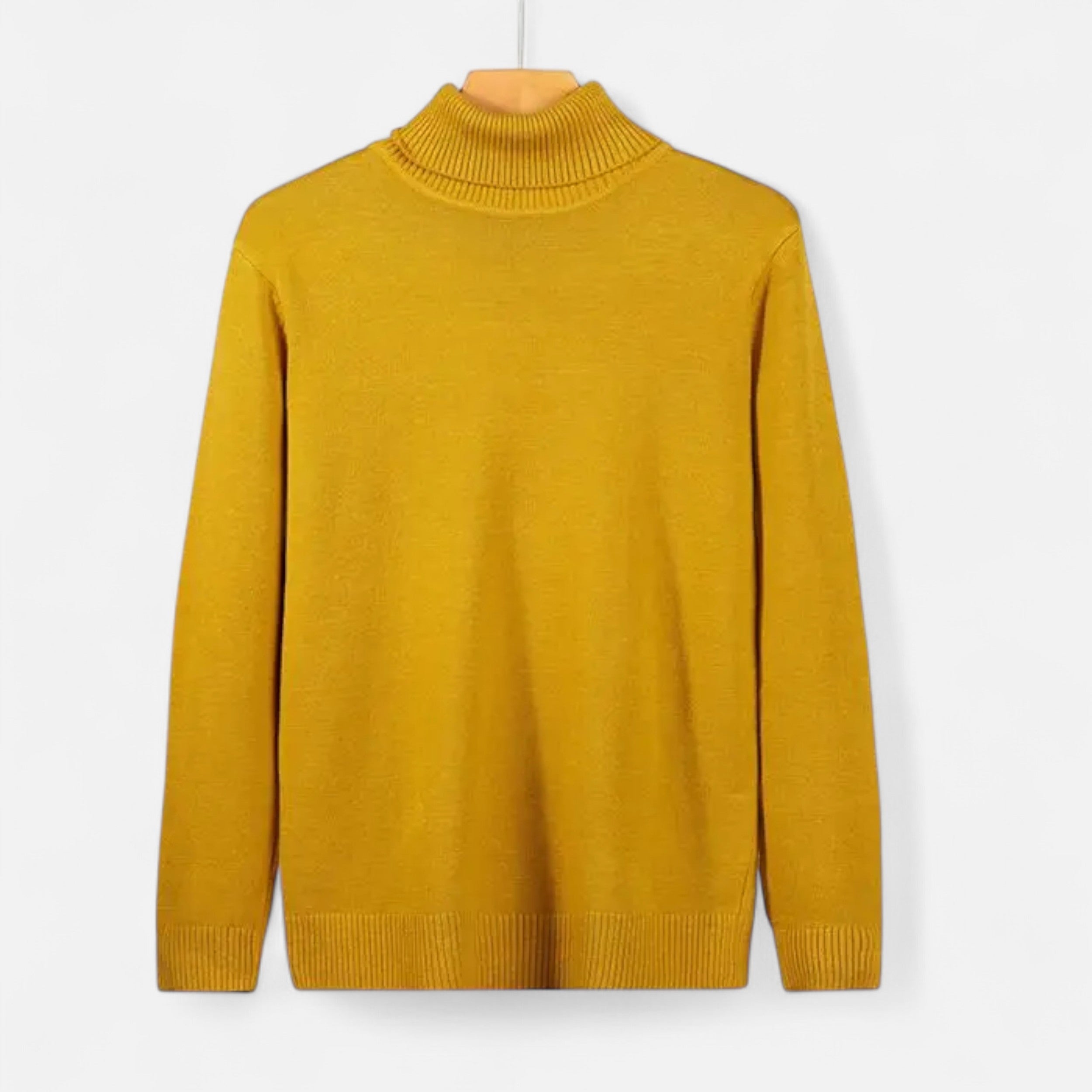 Vitrenzomode | Men’s Wool Knit Lightweight Long Sleeve Pullover Sweater