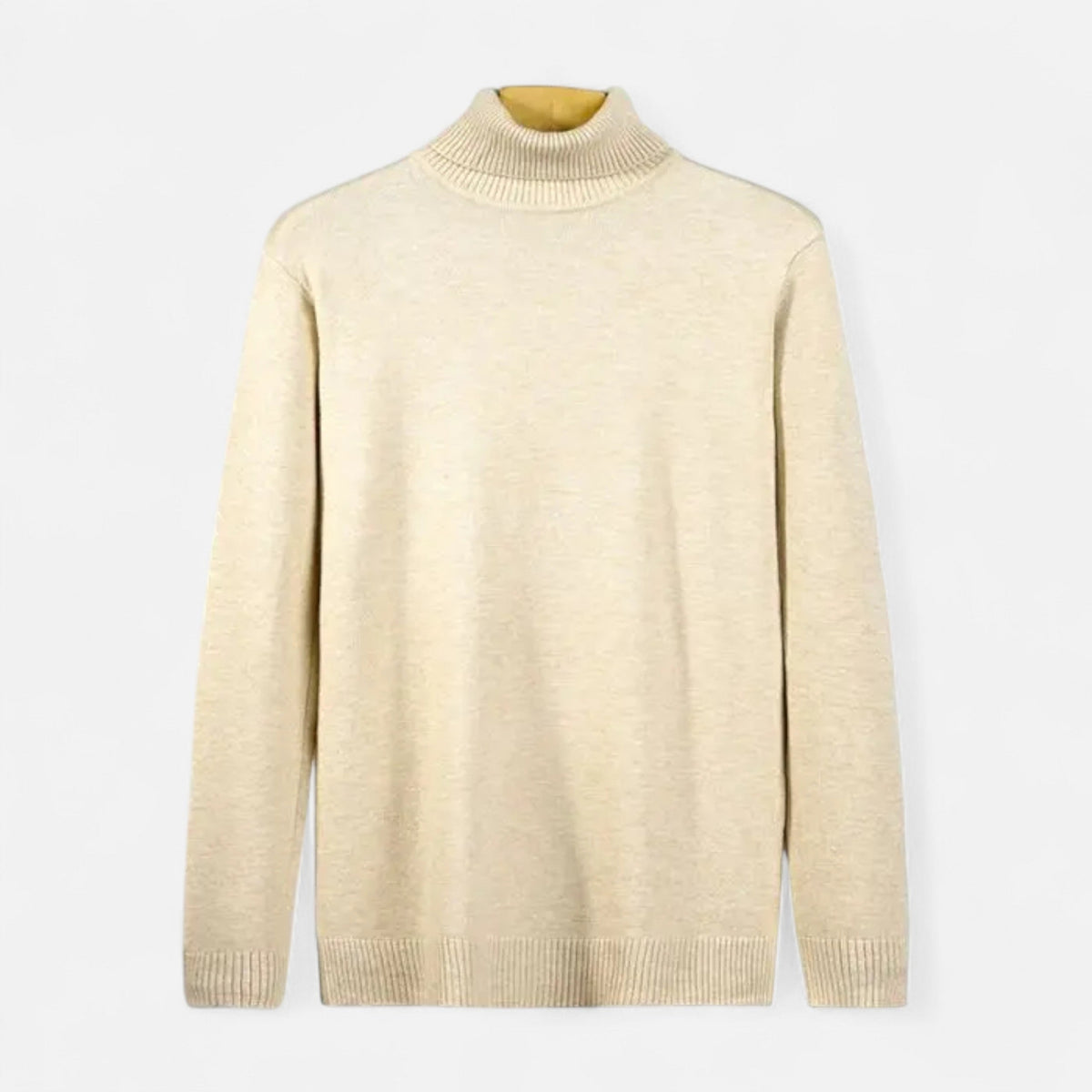 Vitrenzomode | Men’s Wool Knit Lightweight Long Sleeve Pullover Sweater