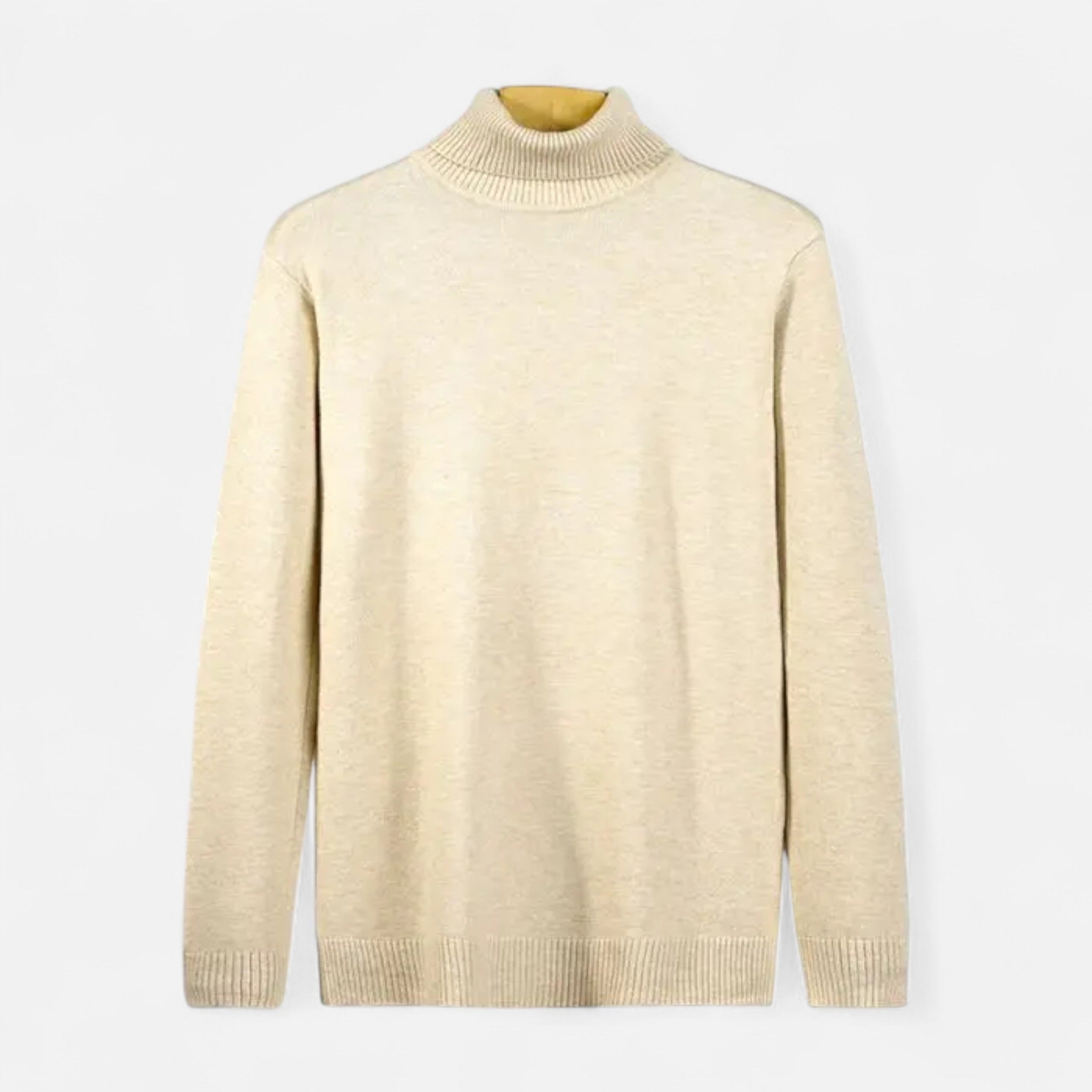 Vitrenzomode | Men’s Wool Knit Lightweight Long Sleeve Pullover Sweater