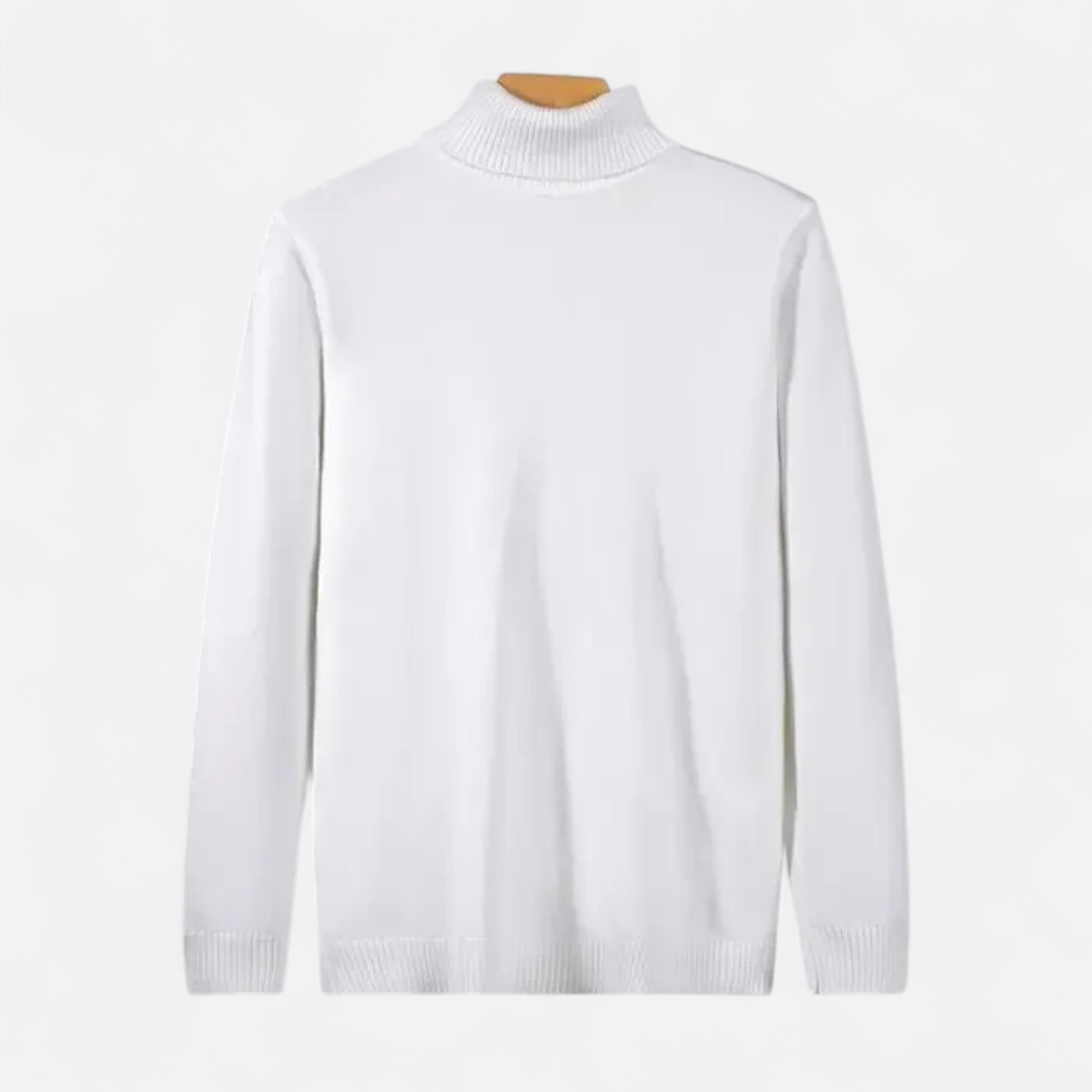 Vitrenzomode | Men’s Wool Knit Lightweight Long Sleeve Pullover Sweater