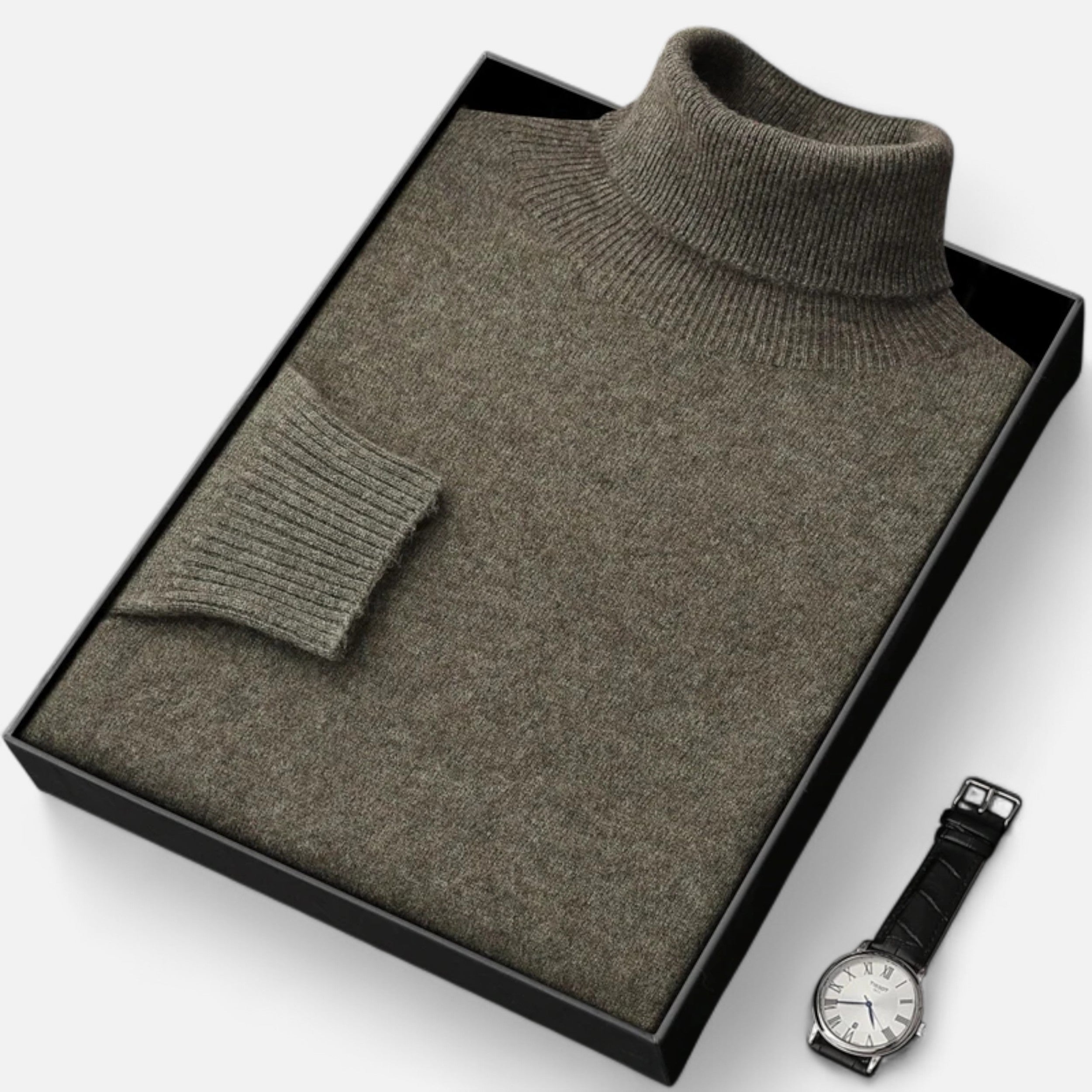 Vitrenzomode | Men’s Turtleneck Pullover Sweater