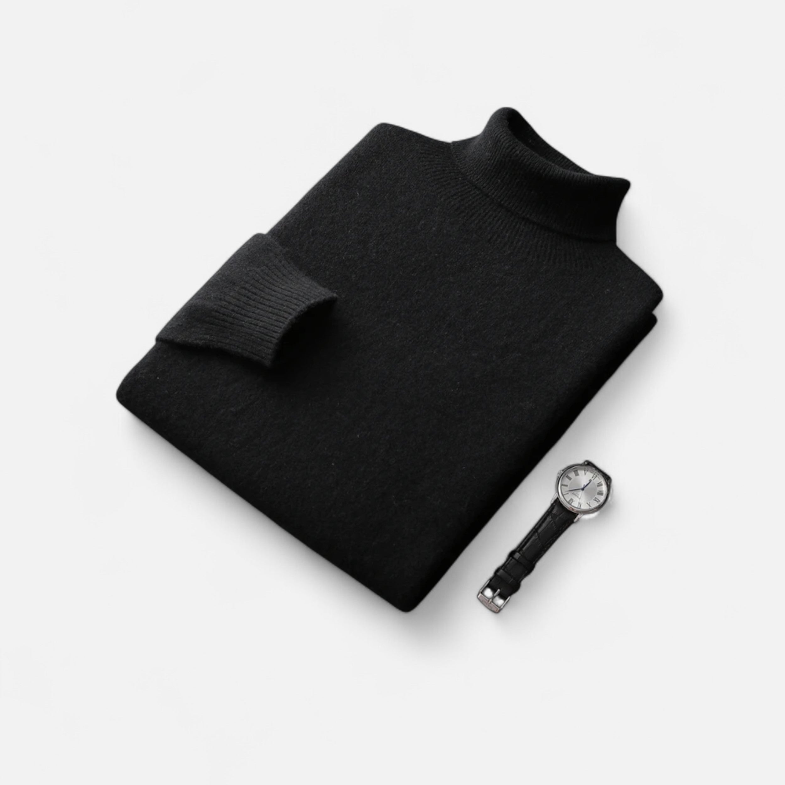 Vitrenzomode | Men’s 100% Turtleneck Pullover Sweater