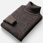 Vitrenzomode | Men’s Wool Knitted Slim Fit Turtleneck Sweater