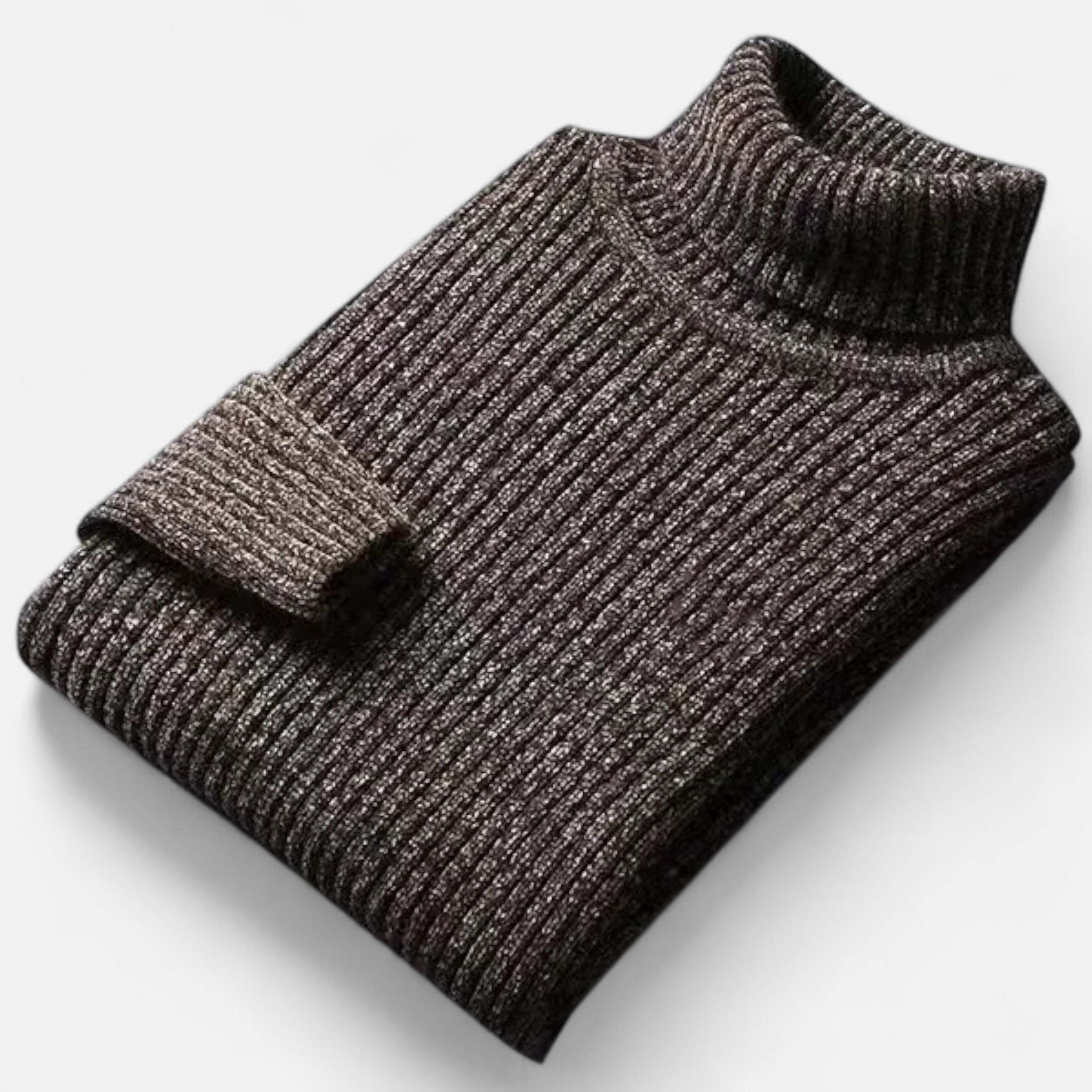 Vitrenzomode | Men’s Wool Knitted Slim Fit Turtleneck Sweater