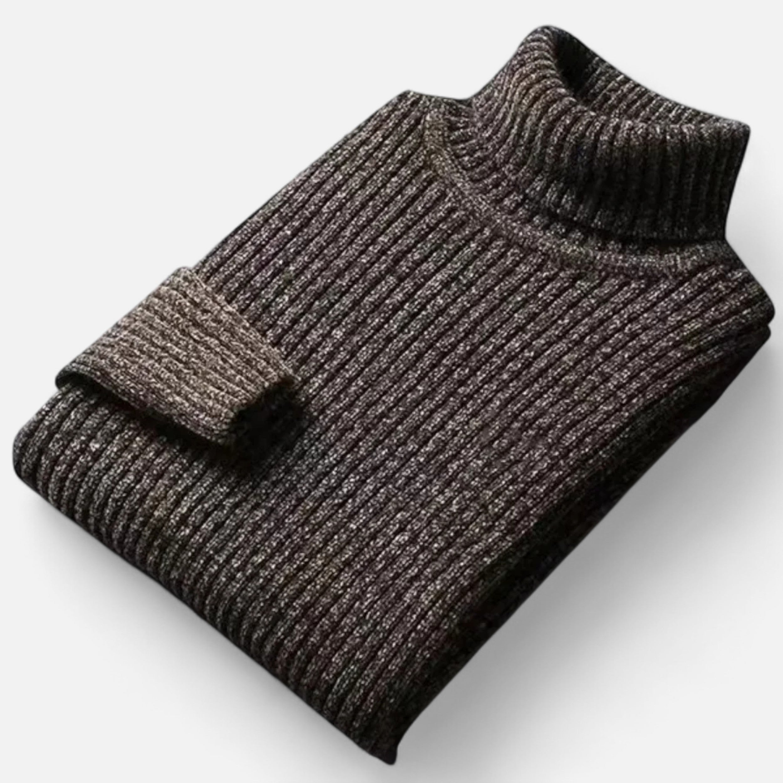 Vitrenzomode | Men’s Wool Knitted Slim Fit Turtleneck Sweater