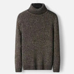 Vitrenzomode | Men’s Wool Knitted Slim Fit Turtleneck Sweater