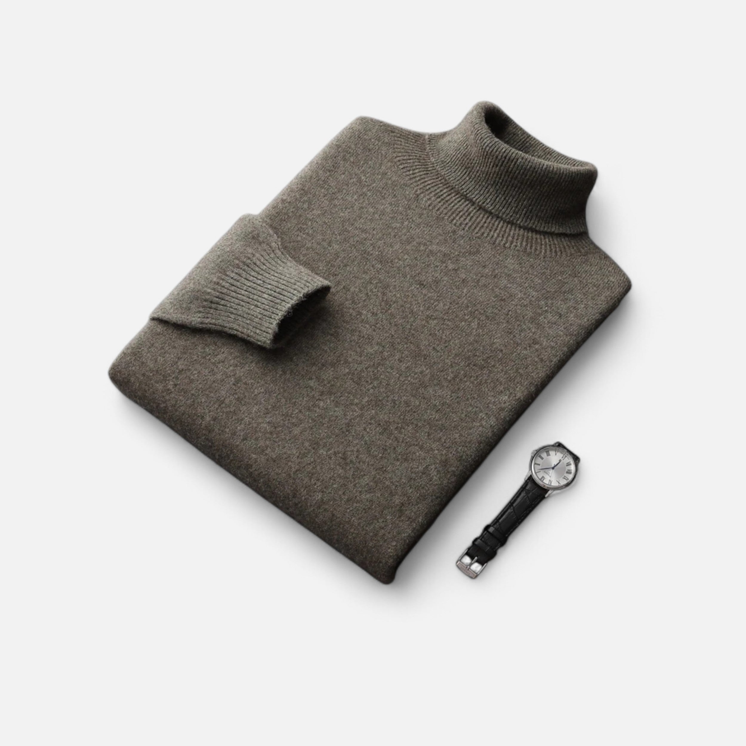 Vitrenzomode | Men’s 100% Turtleneck Pullover Sweater