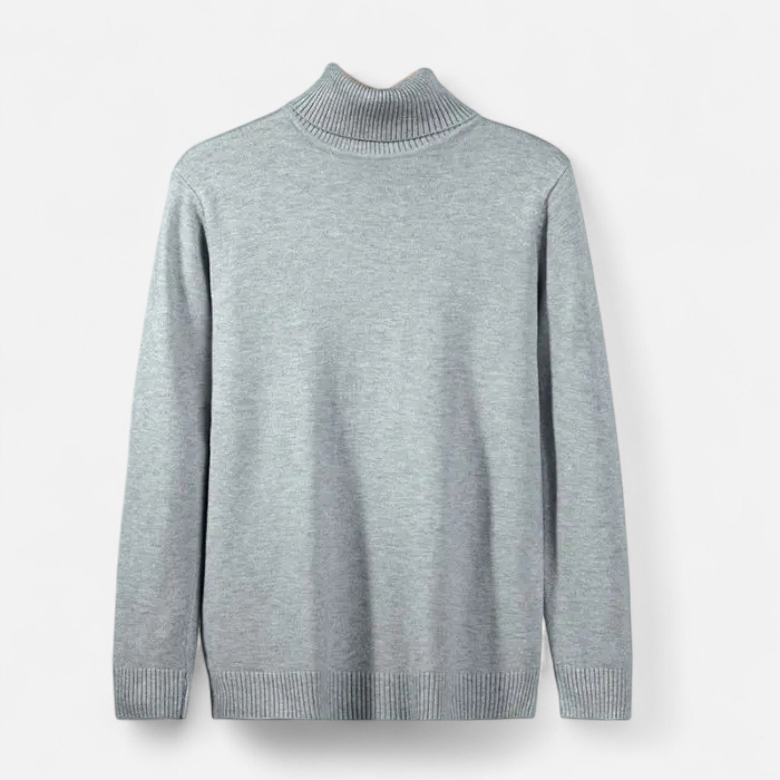 Vitrenzomode | Men’s Wool Knit Lightweight Long Sleeve Pullover Sweater