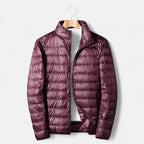 Vitrenzomode | Men’s White Duck Down Lightweight Waterproof Jacket