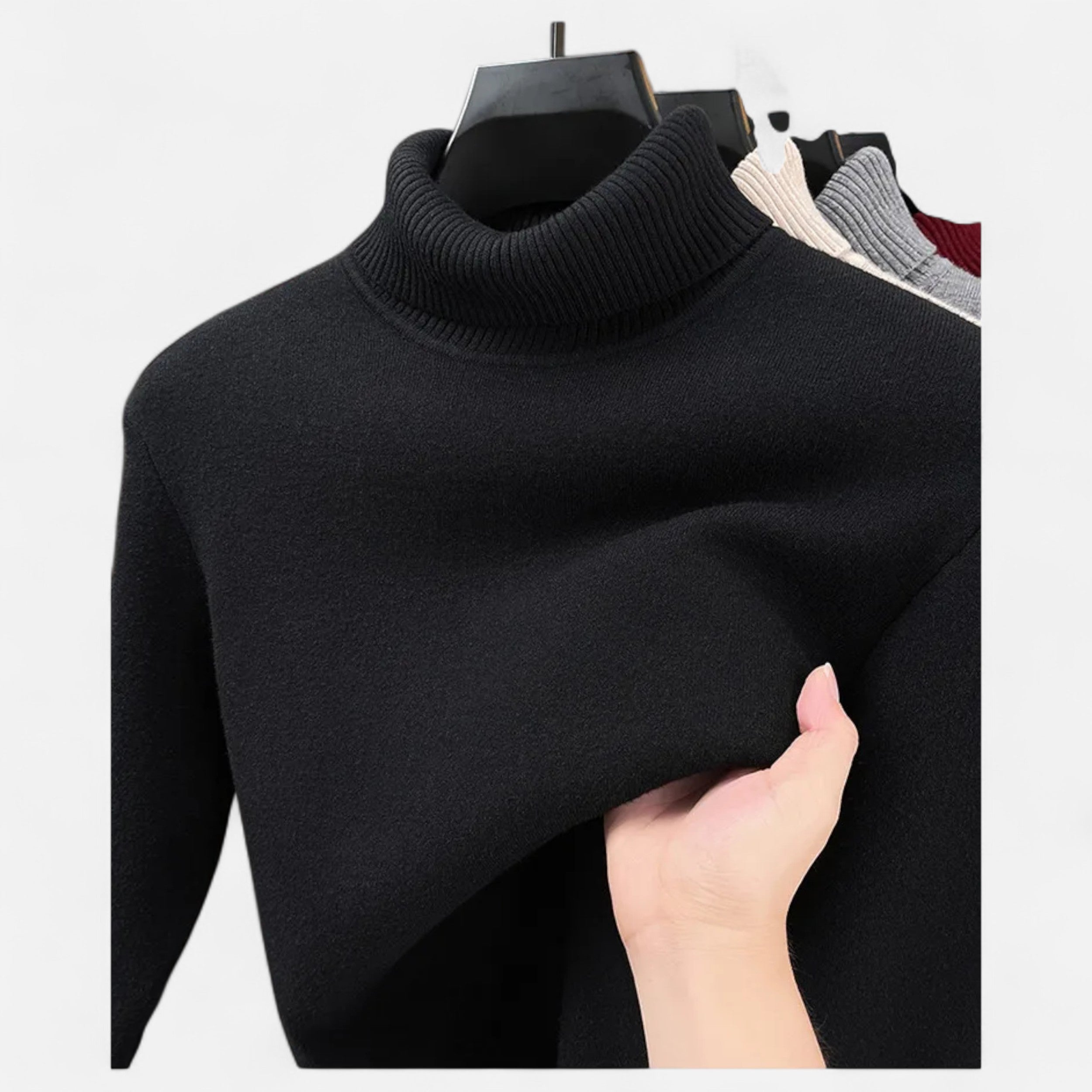 Vitrenzomode | Men’s Double Collar Sweater