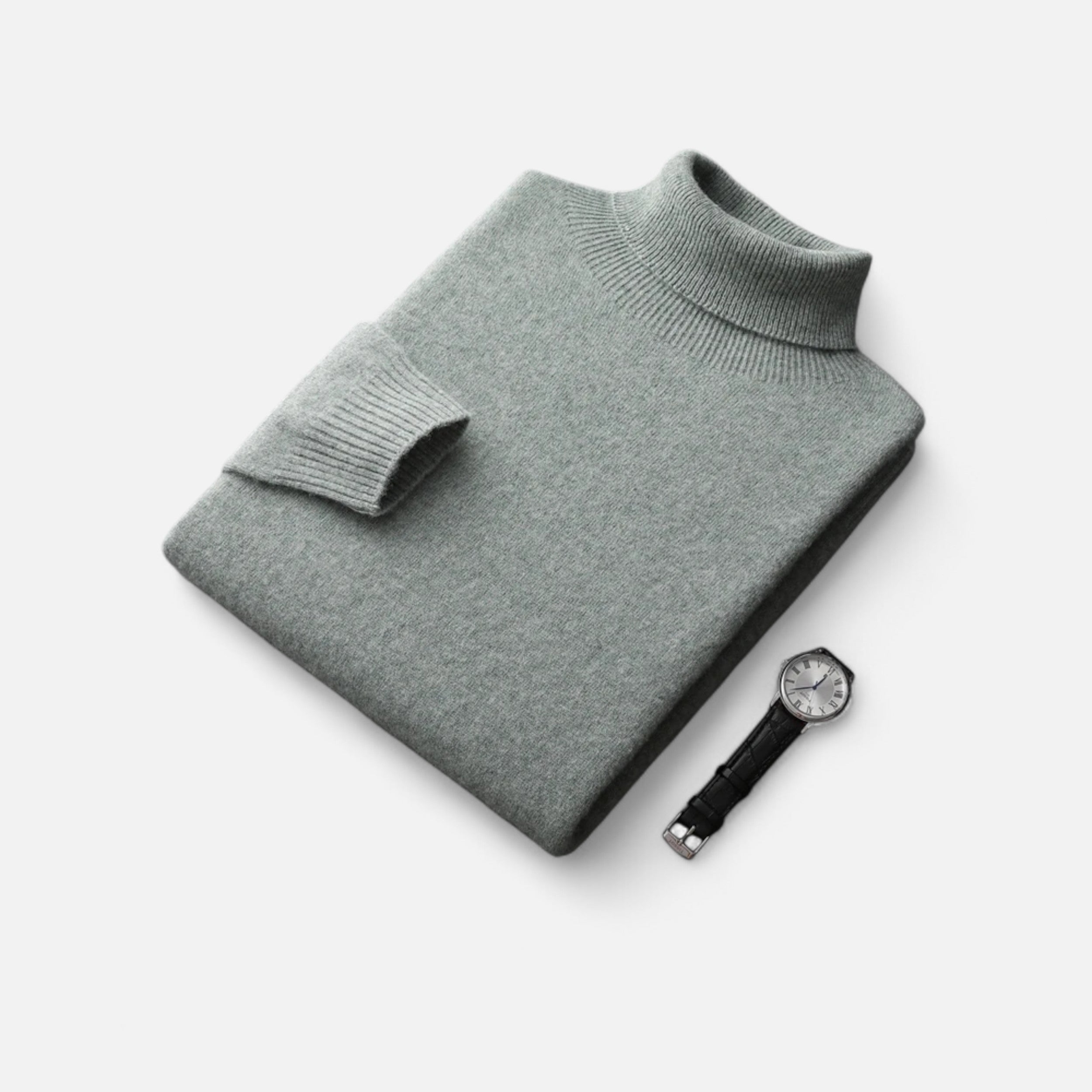 Vitrenzomode | Men’s 100% Turtleneck Pullover Sweater