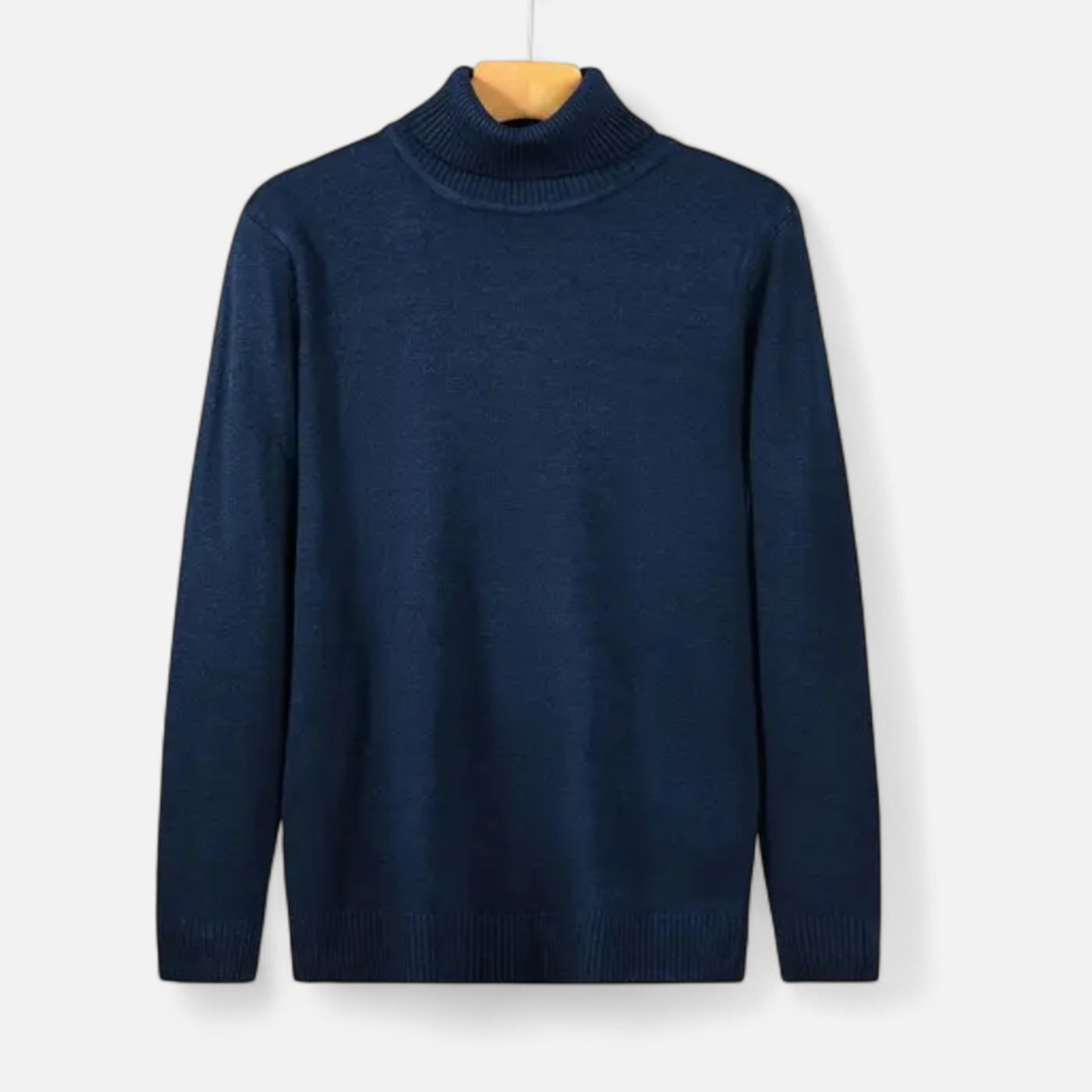 Vitrenzomode | Men’s Wool Knit Lightweight Long Sleeve Pullover Sweater