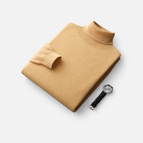 Vitrenzomode | Men’s 100% Turtleneck Pullover Sweater