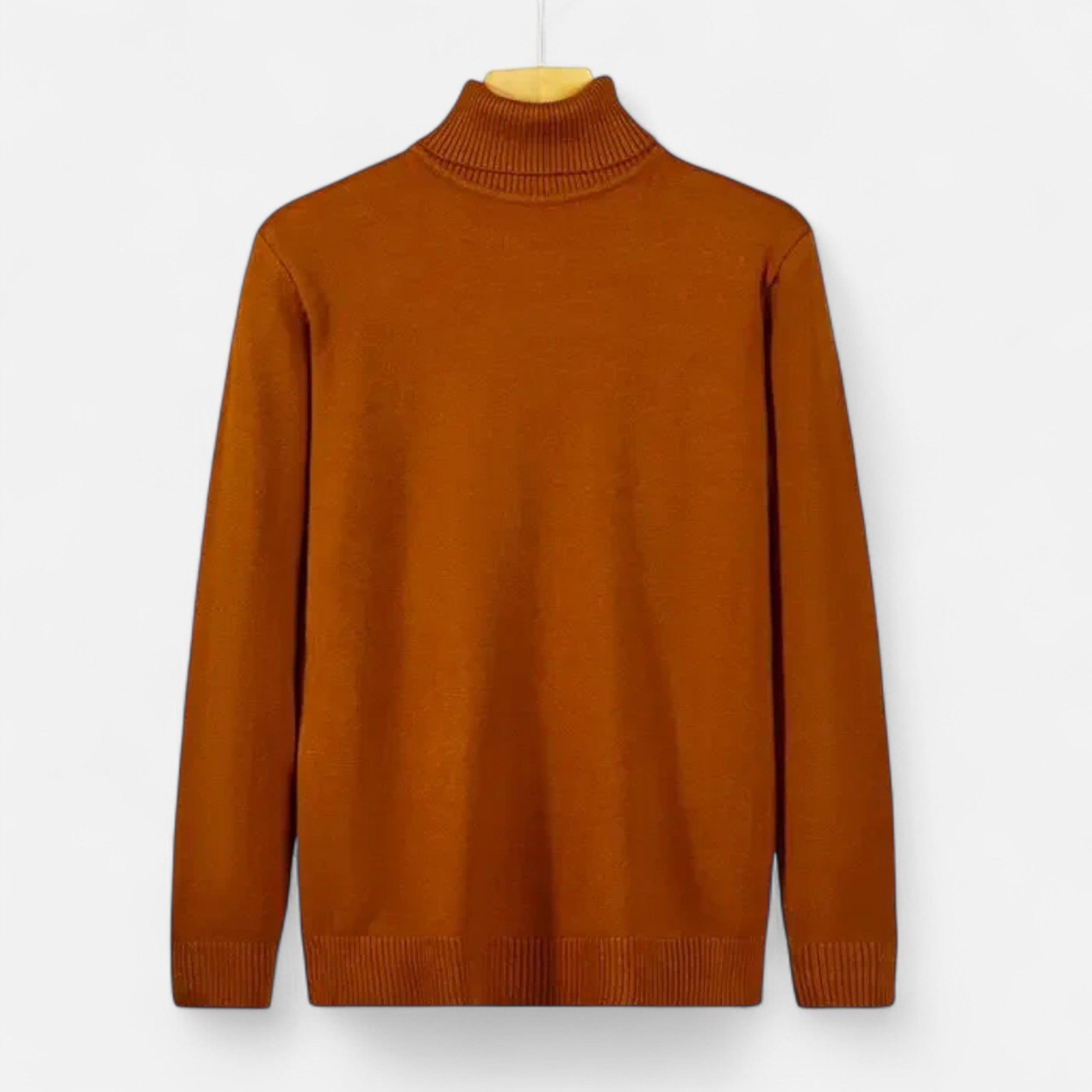 Vitrenzomode | Men’s Wool Knit Lightweight Long Sleeve Pullover Sweater