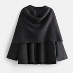 Vitrenzomode | Women’s Polyester Plush Padded Winter Coat