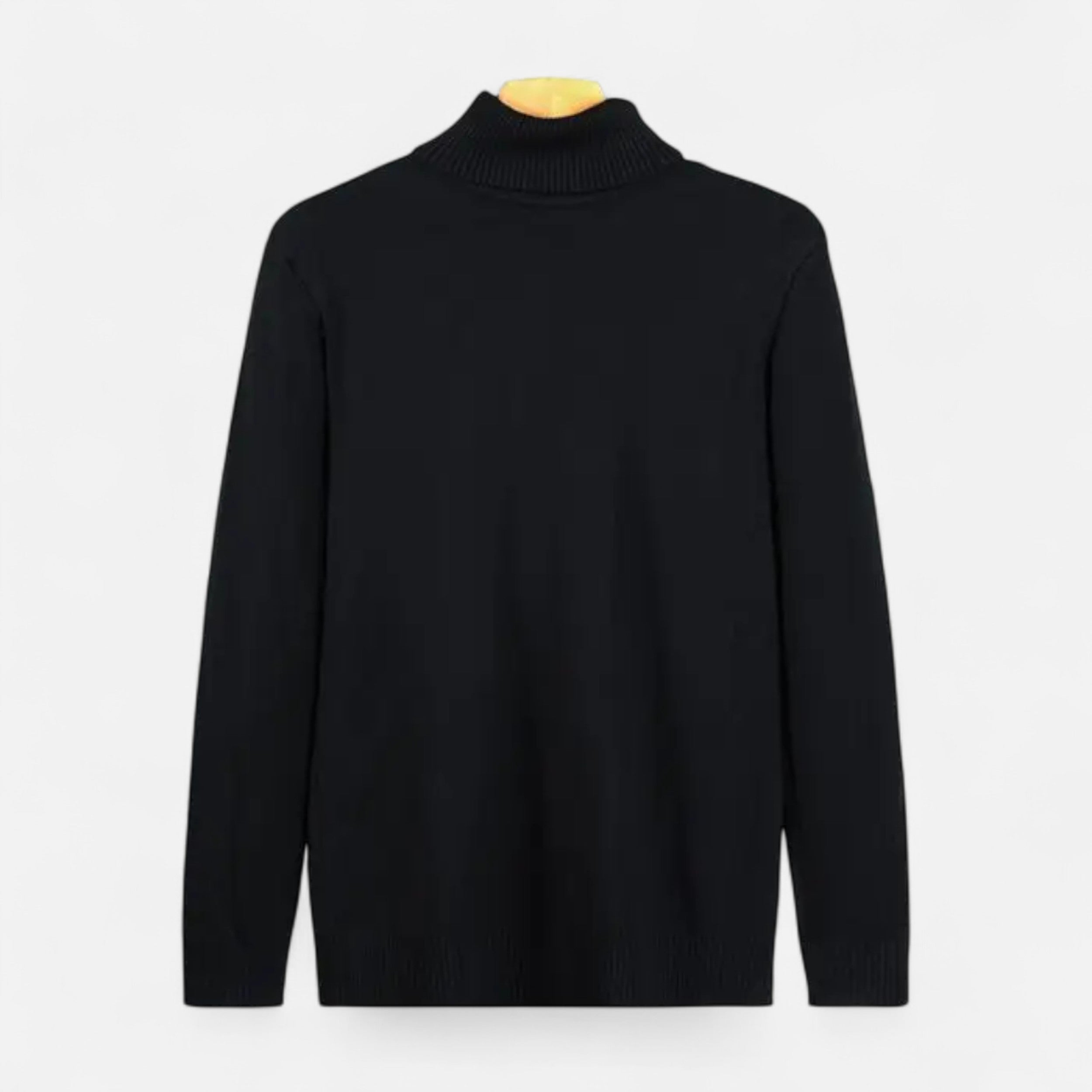 Vitrenzomode | Men’s Wool Knit Lightweight Long Sleeve Pullover Sweater