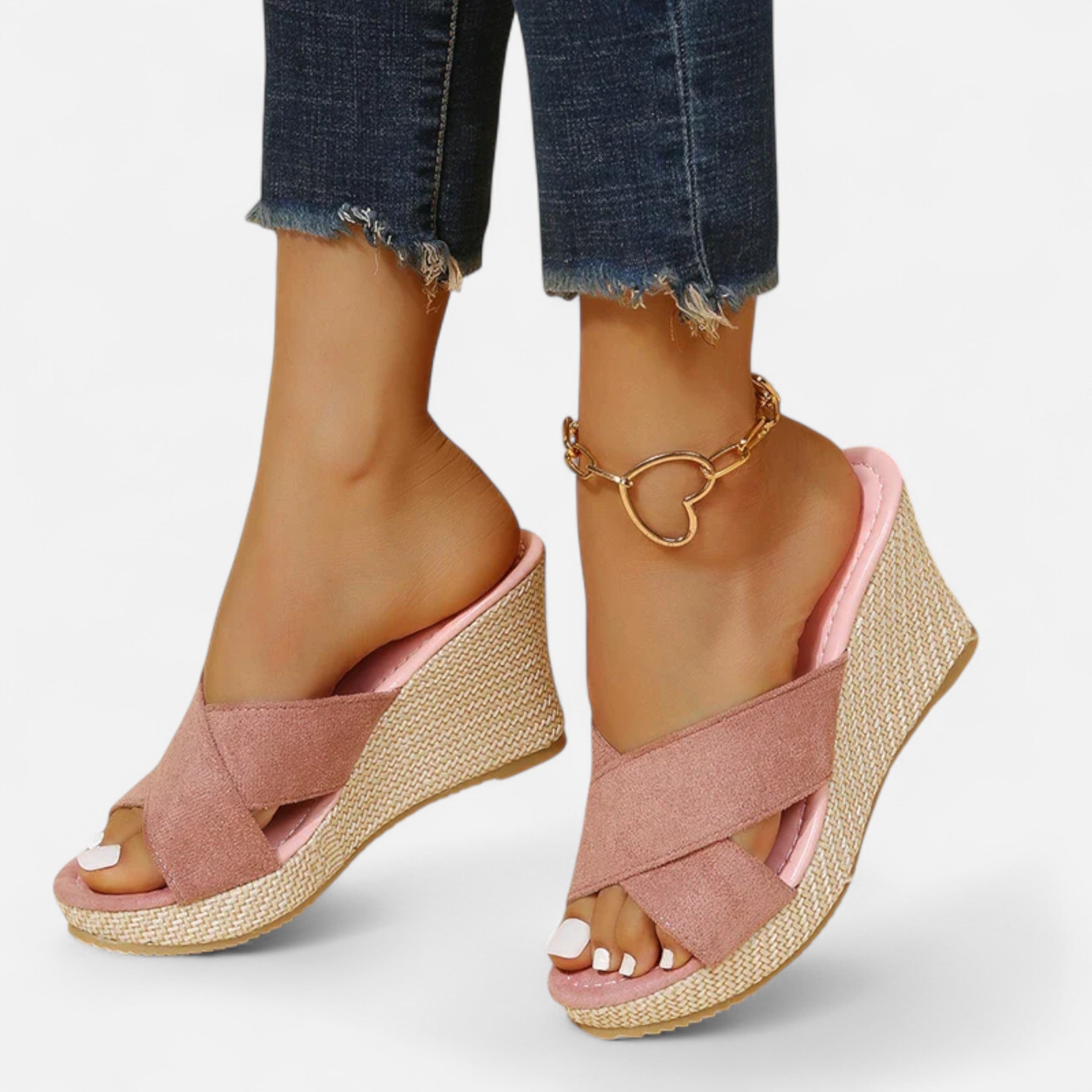 Vitrenzomode | Women’s Orthopedic Arch Support Wedge Sandals