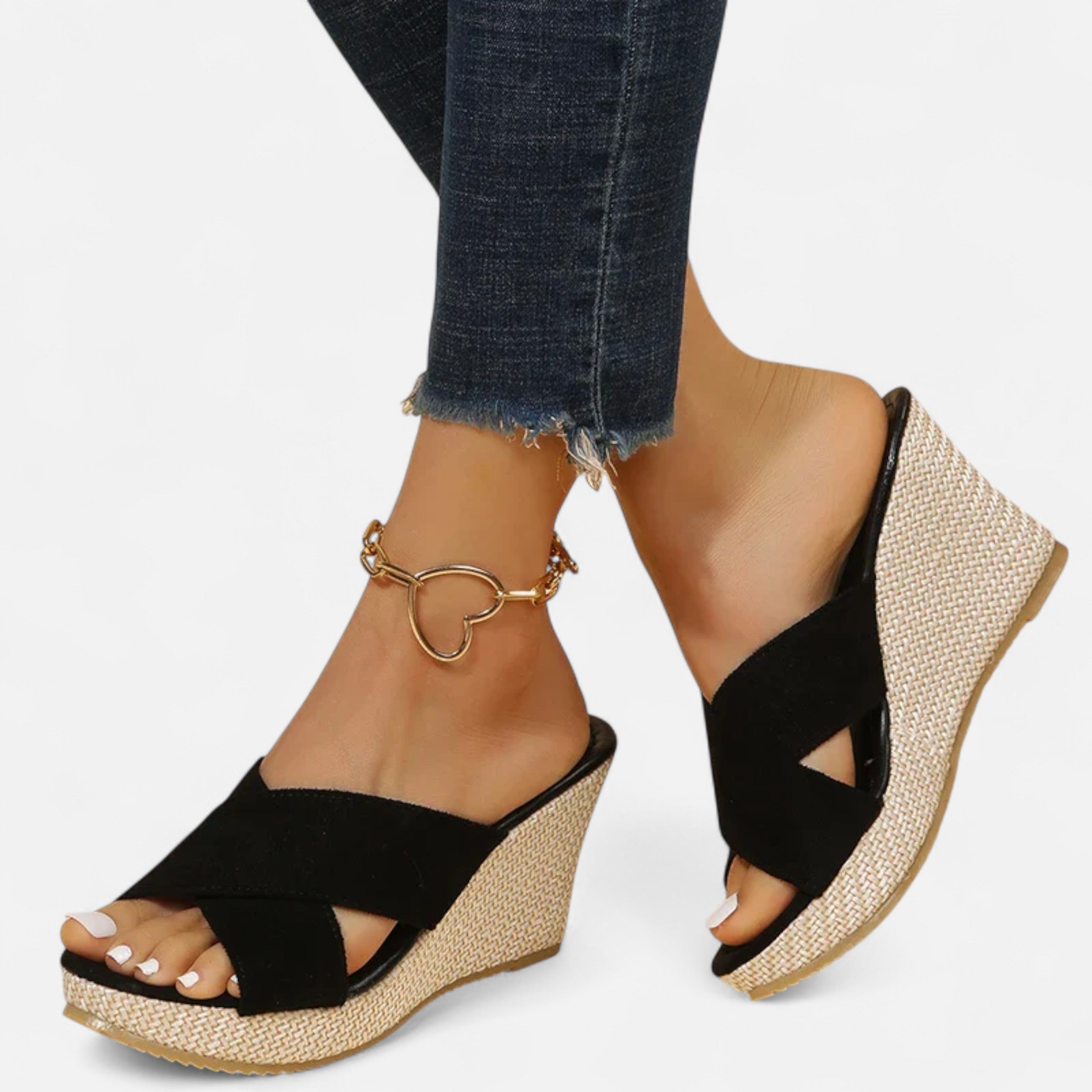 Vitrenzomode | Women’s Orthopedic Arch Support Wedge Sandals