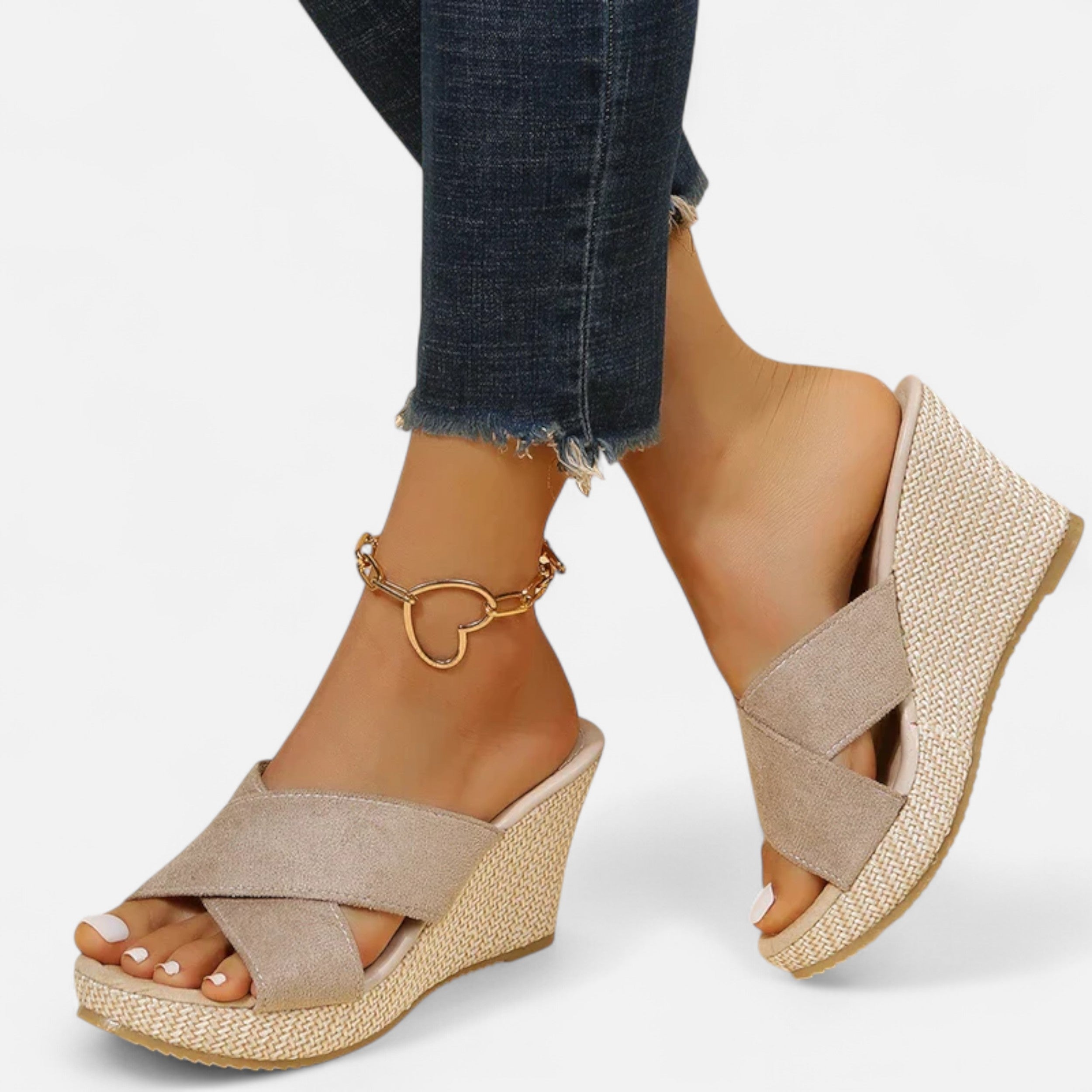 Vitrenzomode | Women’s Orthopedic Arch Support Wedge Sandals